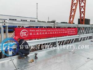 Quality TK450 Universial Bridge S460J0 BS5400 HA+20HB Extra Wide Heavy Load Bailey Bridge Long Span wholesale