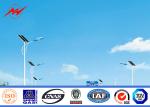 6m 8m 10m 12m Solar Street Light Pole Steel Hot Dip Galvanized