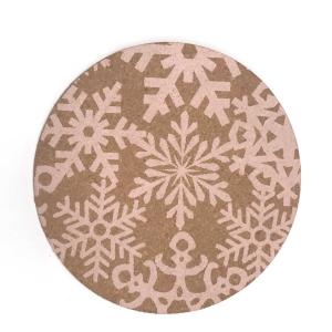 Quality Multipurpose Printed Natural Cork Coasters Wearproof Eco wholesale