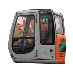 Quality 5mm Tempered Excavator Windscreen Replacement Left Door Position NO.1 wholesale