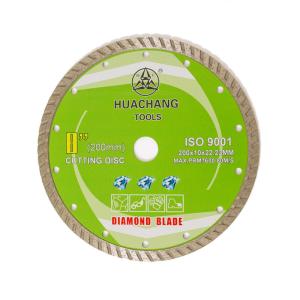 Quality 200mm X 22mm Diamond Blade Turbo Type 8&quot; Diamond Saw Blade Cold Press wholesale