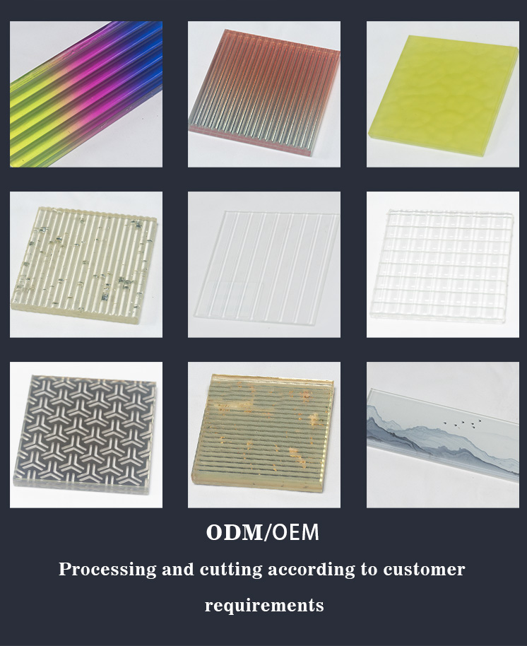 Large Area Landing Windows PDLC Glass Film Energized Atomized