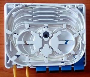 Quality 4 Fiber Fiber Optic Termination Box , Network Termination Box For Fiber wholesale