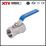 Xtv 1/2 Industrial Handles Stainless Steel 1PC Threaded Ball Valve Driving Mode