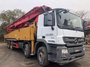 Quality Commercial Cement Boom Truck Line Pump Concrete Truck For Building Foundations wholesale