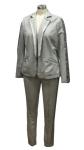 Sequins Decorated Womens Casual Suits , French Terry Ladies Two Piece Suits
