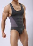 Men'S Wrestling Wear Singlet Sportswear Gym One Piece Tops Fitness Jumpsuit