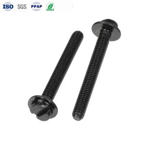 Quality Carbon Steel Long Bolt Black Zinc Slotted Non Standard Flat Head Bolts 4.8 Grade wholesale