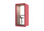 Self-sufficient Individuals Office Phone Booth For Calling For Working Orange