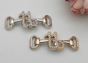 Quality Fashionable Style Plastic Shoe Buckles For Different Styles Shoes , Abrasion Resistant wholesale