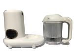 White Home Baby Food Processor , Baby Food Steamer And Blender 220ml Rated Water