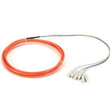 Quality MM OM1 62.5/125 Fiber Optical Pigtail , 0.9mm OFNP Fiber Optic Cable wholesale