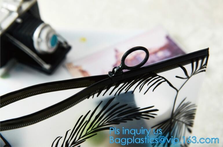 underwear packing slider zipper bags with hanger, Cosmetic k clear bubble bags, Manufacturer Clear Vinyl Slider Ba