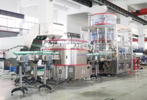 Quality Antiseptic Hand Sanitizer Filling Capping Machine 12000B/h 4KW wholesale