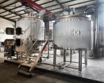 Steam Heating 300L Craft Beer Equipment With Touch Screen