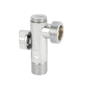 Quality OEM Chrome Plated Brass Angle Valve 3/4 inch angle valve Anti Leakage wholesale