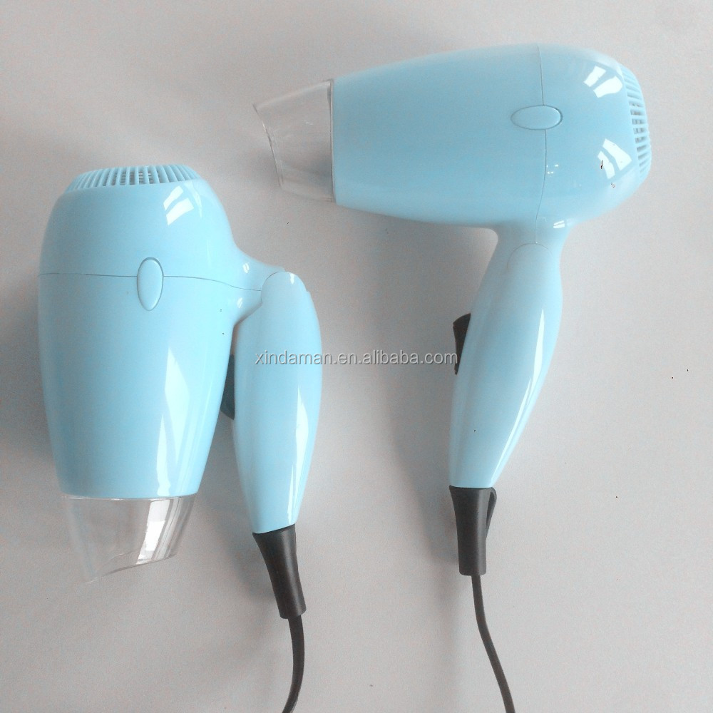 Mini Size Travel Blow Dryer Folding Handle Compact Ionic Hair Dryer Blower