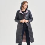 FODARLLOY 2022 New winter women casual hooded fluffy and thicken warm coat