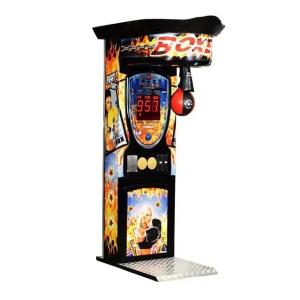 Quality 110KG 110V Street Basketball Boxing Punch Machine Arcade Hit Game wholesale