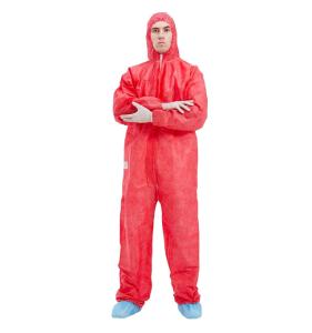 Quality Type 4/5/6 Disposable Protective Coverall With Shoe Cover wholesale
