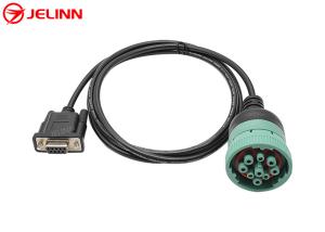 Quality Deutsch Type 2 Round J1939 9 Pin to RS232 D-sub DB9 Cable wholesale