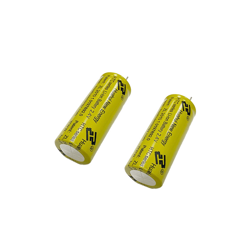 UN38.3 2.4V Rechargeable Battery HTC 2665 2800mAh LTO Lithium Battery