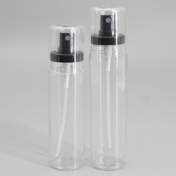 Transparent 146mm 4.05oz PET Plastic Spray Bottle