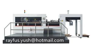 Quality Automatic Carton Box Manufacturing Machine / Flat Bed Die Cutting Machine wholesale