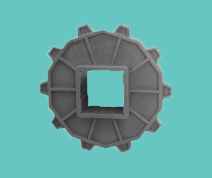 ZY7000RR RAISED RIB CONVEYOR MODULAR BELT SPROCKET S400 DRIVE WHEELS MATERIALS