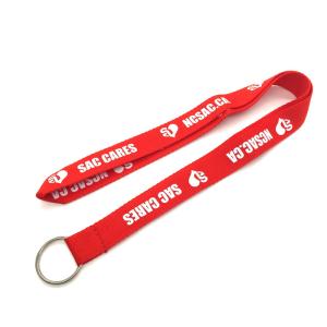 Quality Promotional fashion lanyard strap,polyester lanyard with your logo wholesale