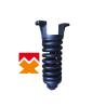 Buy cheap CE R225 Excavator Track Adjuster Spring Assembly Hyundai Undercarriage Parts from wholesalers