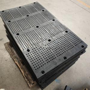 Quality Black Cololr Excellent Rubber Screen Panels 40*8mm For Industrial Vibrating Screens wholesale