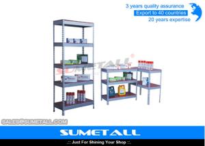 Quality Easy DIY Boltless Rivet Shelving Wire Storage Shelves For Retail Shop / Warehouse wholesale