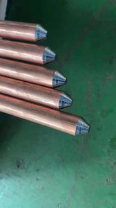 Quality Solid Copper Earth Rod Ground Rod 8ft 10ft wholesale