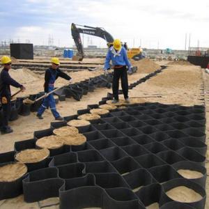 Quality Plastic Wall Retaining Slope Protection Geocell Gravel Stabilizer Net wholesale
