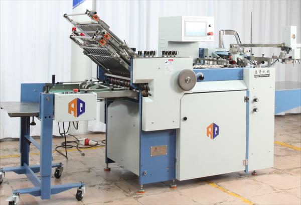 Cheap 380V 4.15KW Large Format Paper Folding Machine Heavy Duty With Touch Screen for sale
