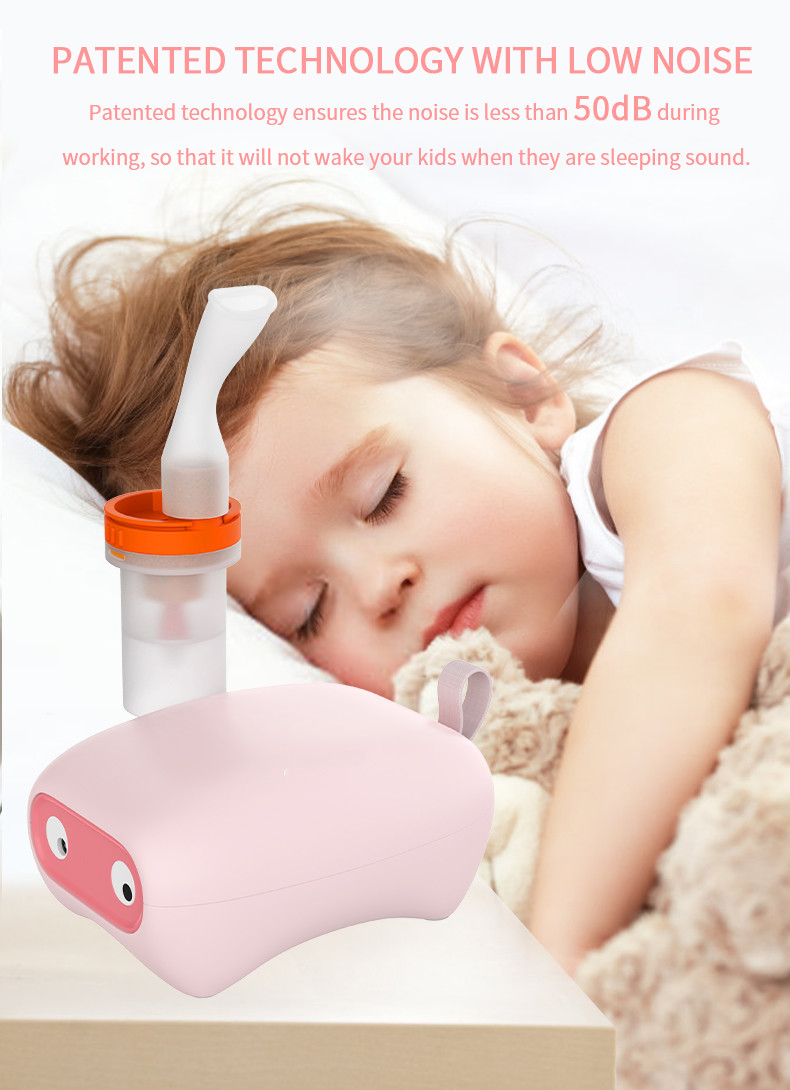 Handheld Cough Mini Nebulizer Inhaler Machine Portable Mesh Nebulizers