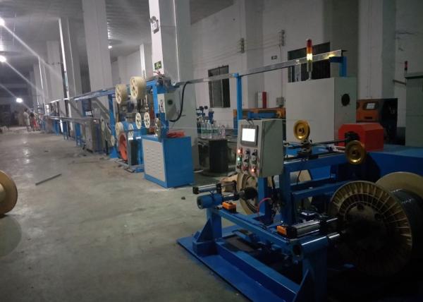 55kw 280kg/h Optical Fiber Cable Secondary Coating PE Extruder Machine
