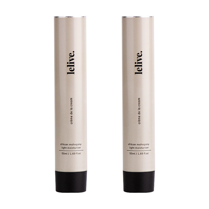 Soft Empty Bb Hand Cream Metal Cosmetic Tube Packaging Eco Friendly