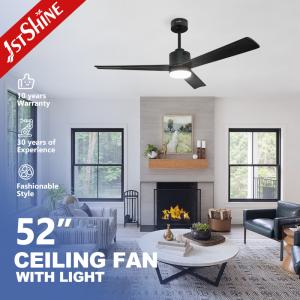 Quality 220v Reversible Modern Smart Ceiling Fan Remote Control 3 Colors wholesale