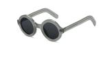 Acetate Polarized Sunglasses Women Men Round Transparent clear Sun Glasses
