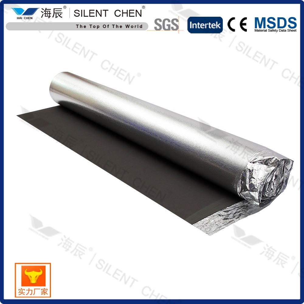 Silver Film High Density Foam Underlayment With Moisture Barrier 110kg/M3
