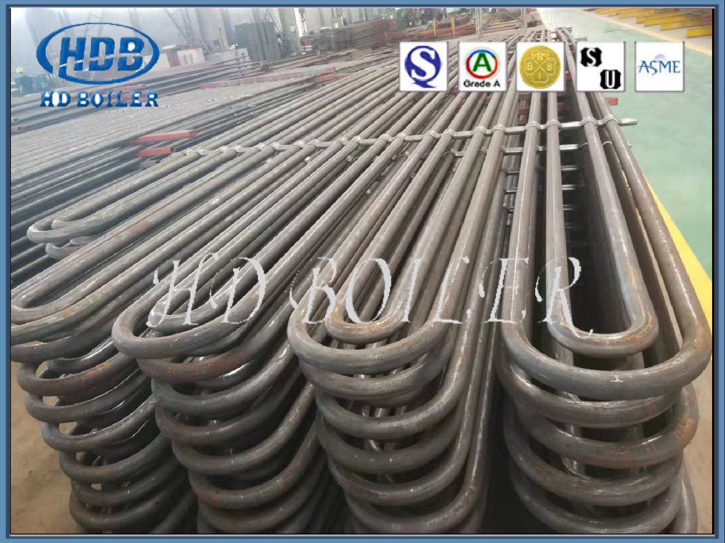 Steam / Hot Water Superheater In Steam Power Plant