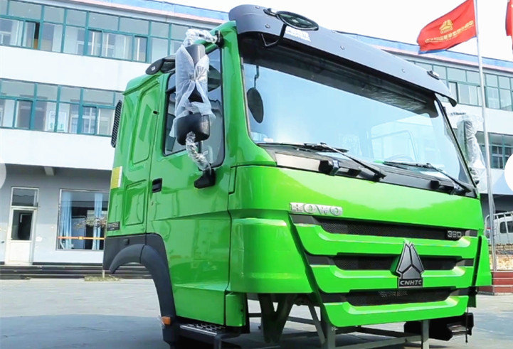 Howo Truck Spare Parts Flat Roof Cab Assy Heavy Duty Truck Cabin For Replacement