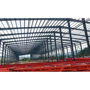 Quality Fast Installation Prefab Steel Structure Car Showroom , Modern Steel Frame Office Building wholesale