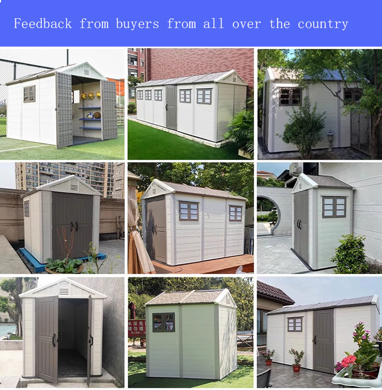 Removable Small Room for Steel Structure Outdoor Garden Simple Room Assembly Sundry Storage