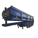 Tipper Semi Trailer 13 ton 4 Axle Mechanical suspension Dump Semi Trailer