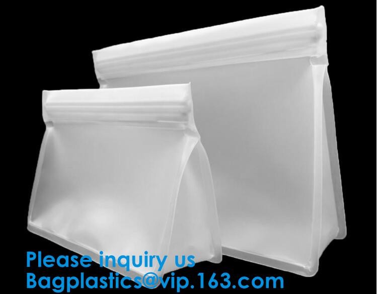 Large Capacity Leakproof Reusable Double Zip lockk Peva Sandwich Snack Bags,EASY SEAL SLIDER,Eco-friendly manufacturers