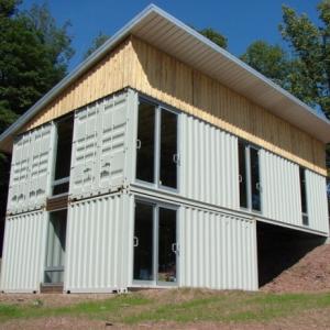Quality Anti Earthquake Prefabricated Steel House House / Flat Pack Container wholesale