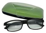 Transparent Cover Foldable PP Plastic Spectacle Case